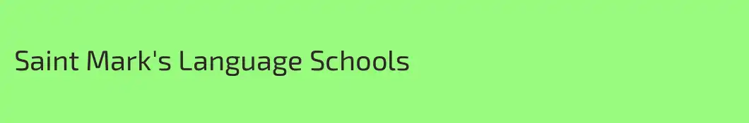 Saint Mark's Language Schools